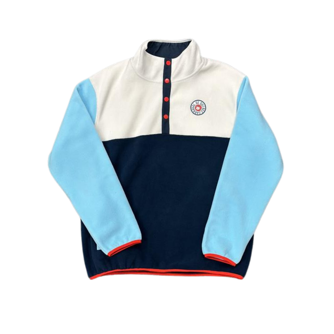 Le chandail polaire boutons-pressions